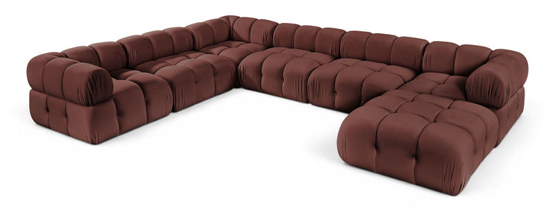 Orin - 7 Piece Modular Sectional (3 Modular Chairs, 3 Corner Chairs & Ottoman)