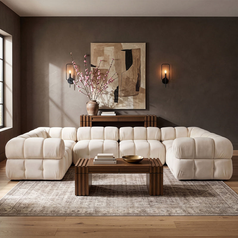 Orin - 6 Piece Modular Sectional (2 Modular Chairs, 4 Corner Chairs)