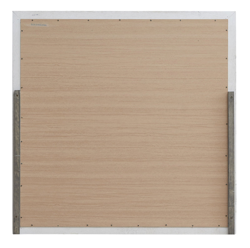 Lorana - 38" Mirror - Silver Champagne