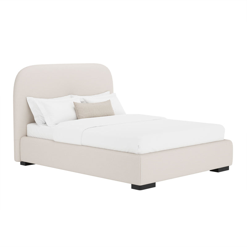 Clifton - Rounded Edge Upholstered Bed