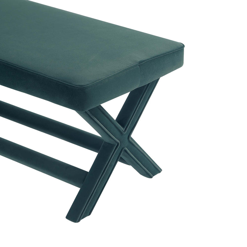 Manhattan Abigail - Velvet Accent Bench