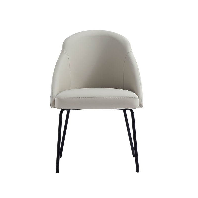 Manhattan Gracie - Dining Chair With Black Legs