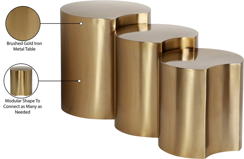 Dimple - 3 Piece Modular End Table