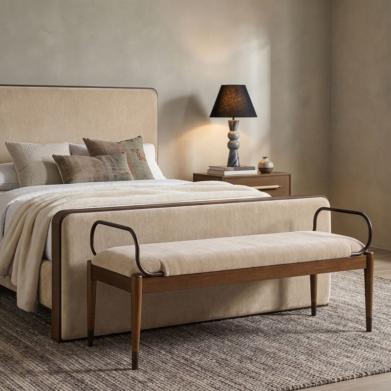 Cambria - Fabric Upholstered Bench