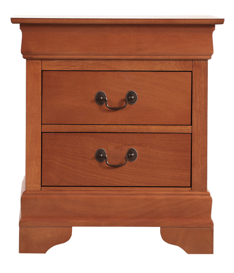 Glory Furniture - Louis Phillipe - 2 Drawer Nightstand