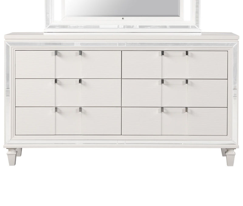 Genoa - Dresser - Sparkling White