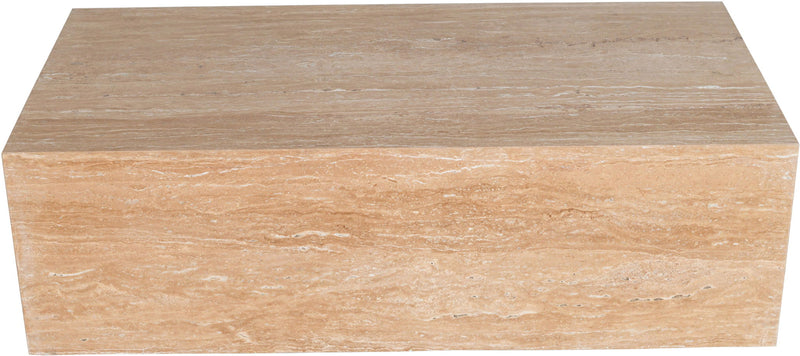 Bolzano Natural Travertine Coffee Table
