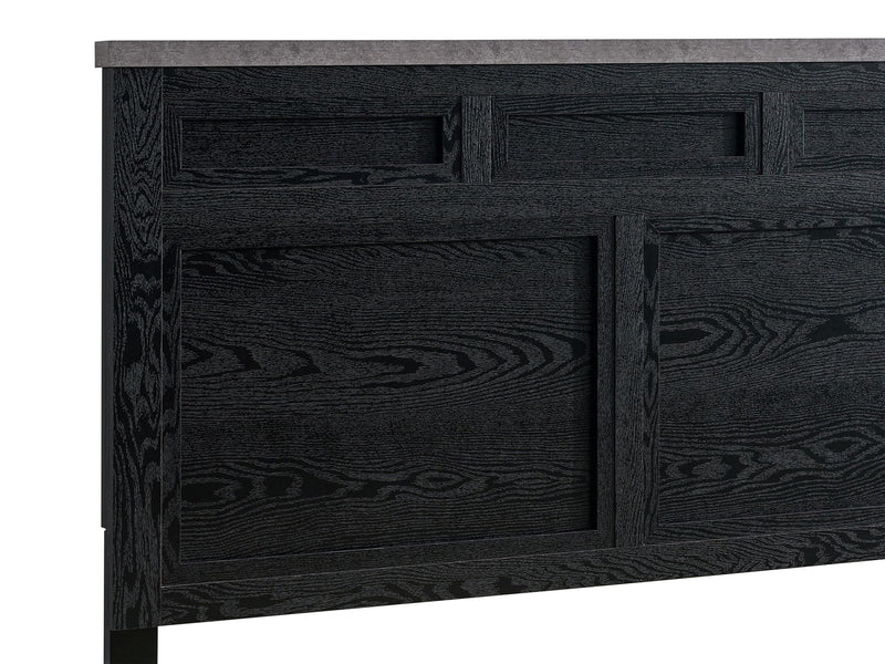 Nick - King Bed - Black