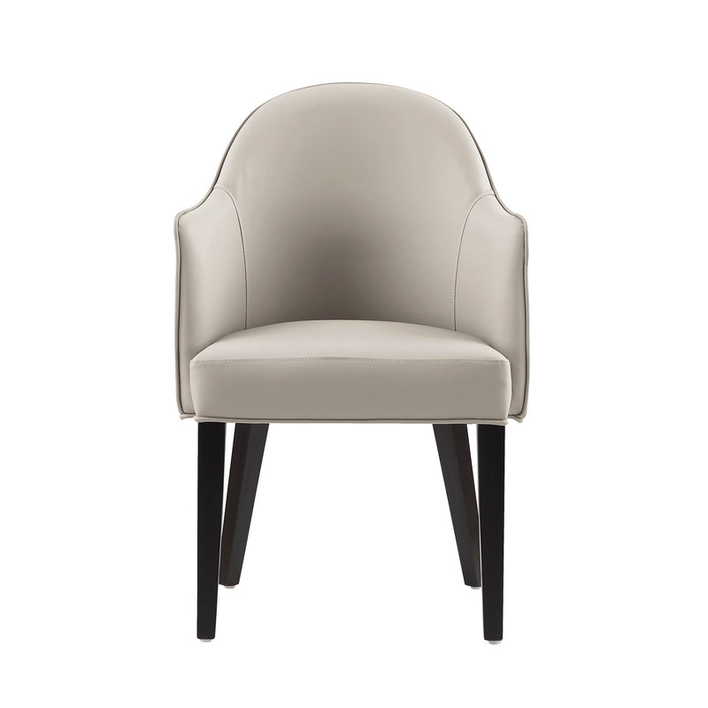 Manhattan Hillman - Armchair, Vegan Leather And Velvet