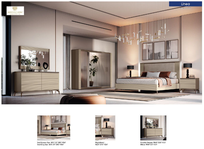 Linea - Upholstered Bed