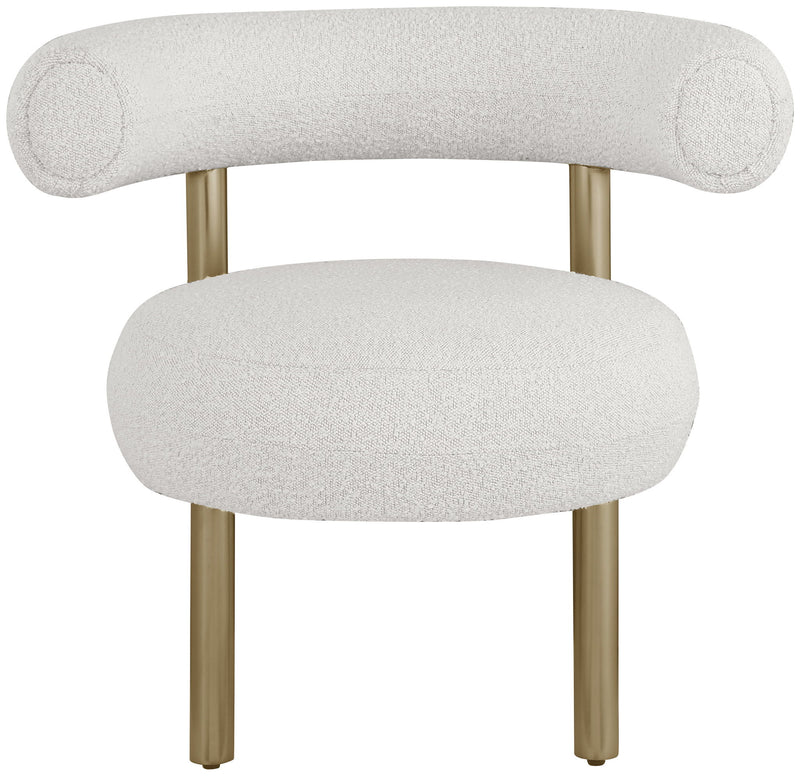 Bordeaux - Boucle Fabric Accent Chair