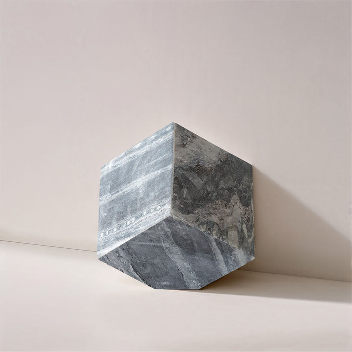 Block - Marble Decorative Cube