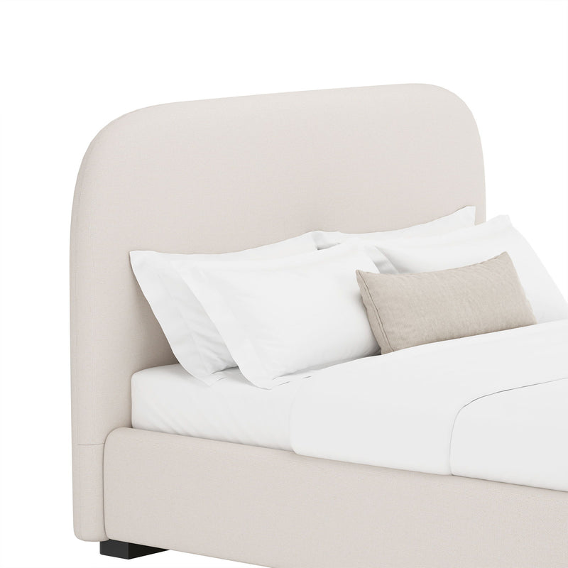 Clifton - Rounded Edge Upholstered Bed