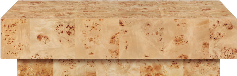 Otto Natural Oak Veneer Coffee Table