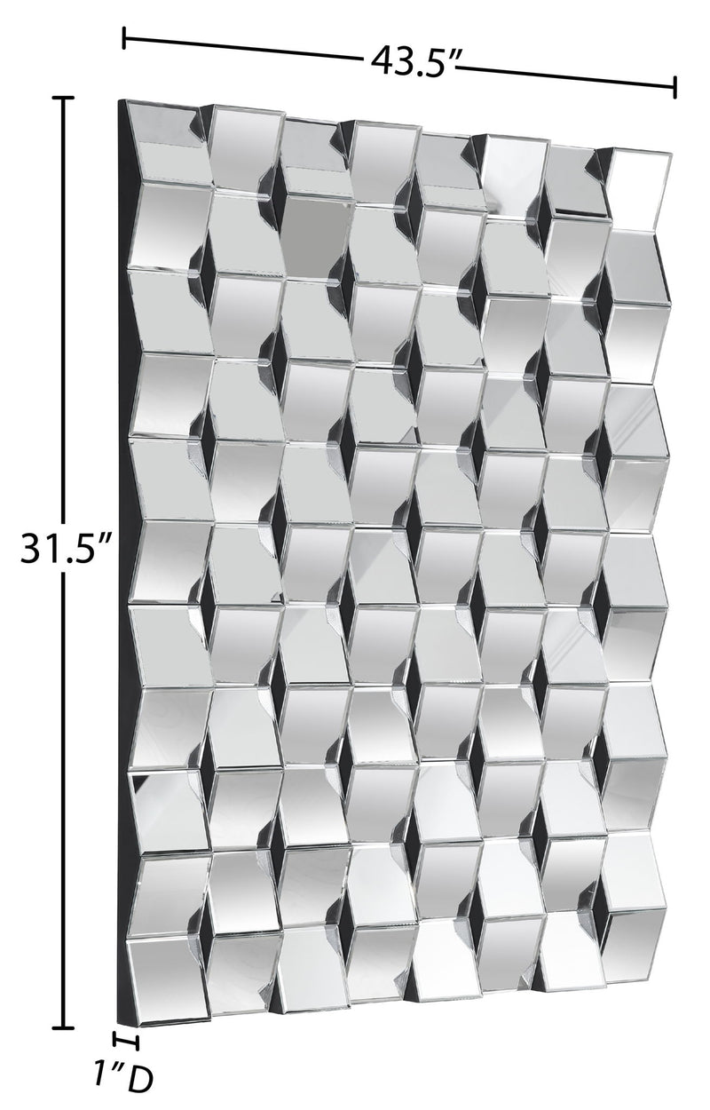 Ziggy Geometric Design Mirror
