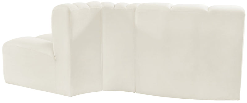 Arc - Velvet 3 Piece Modular Sofa