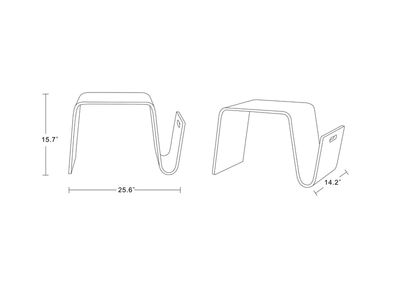 Manhattan Brookside - End Table