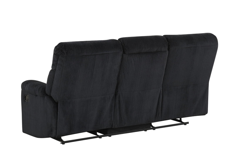 Lucie - Reclining Sofa - Black