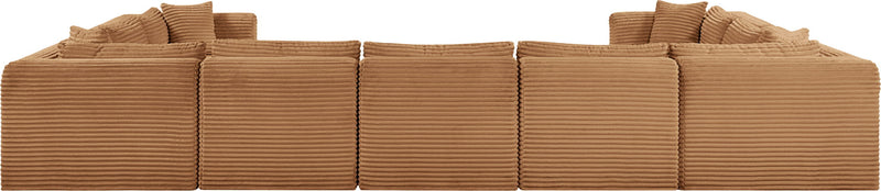 Shaggy - 9 Piece Modular U-Shaped Sectional