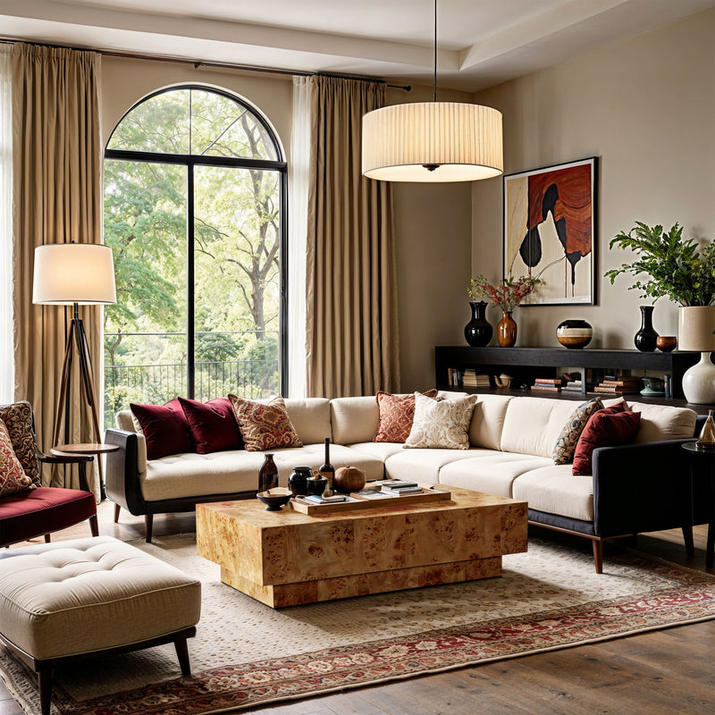 Otto Natural Oak Veneer Coffee Table