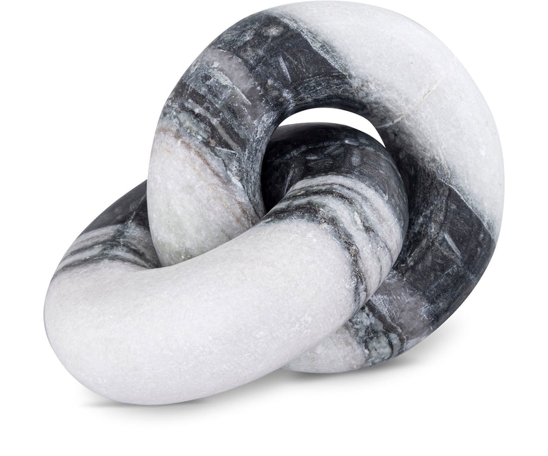 Knot Panda Marble Decorative Knot