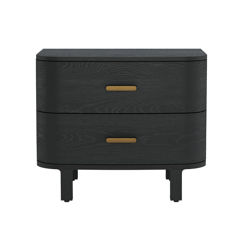 Manhattan Solara - Solid Wood Nightstand
