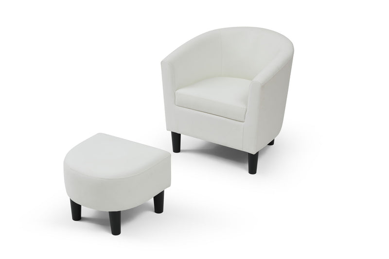 Glory Furniture - Salem - Chair & Ottoman