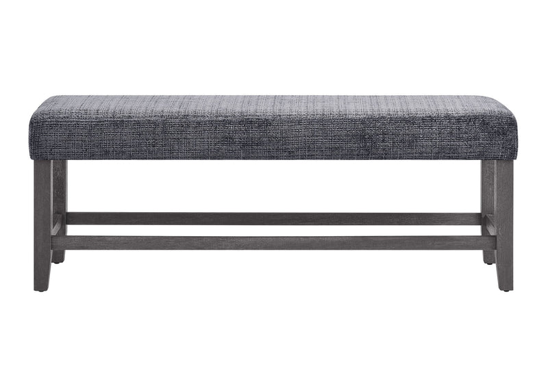 D8030DT - Dining Table Bench - Black / Brown