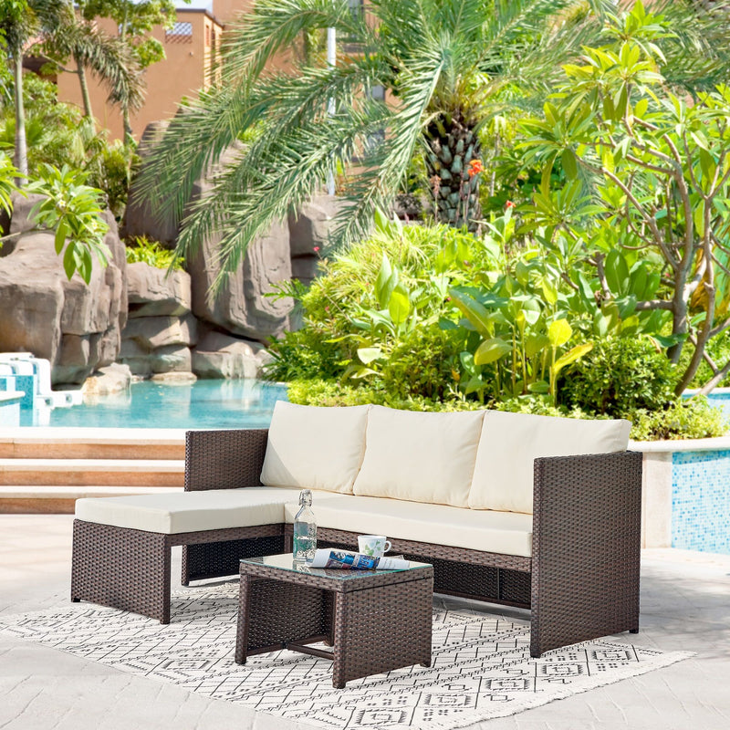 Manhattan Menton - 3-Piece Sectional Set