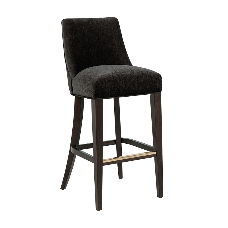 Manhattan Beever - Chenille Wood Stool