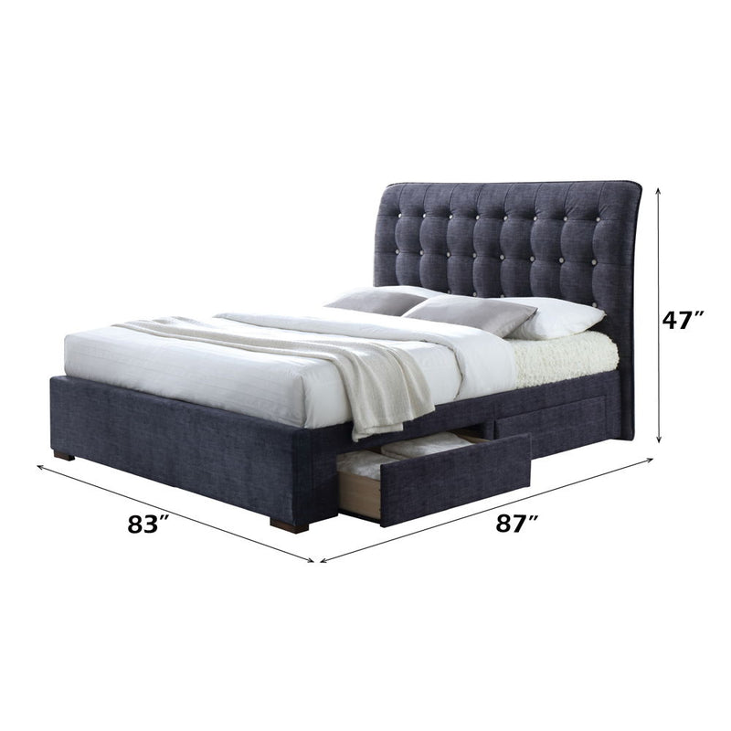 Drorit - Bed w/Storage