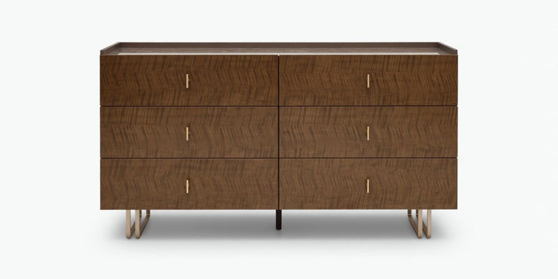 Fiamma - Double Dresser - Light Beige / Brown