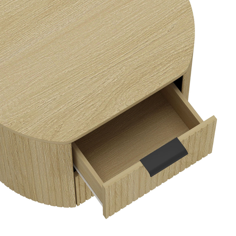 Manhattan Olivia - 2-Drawer Nightstand