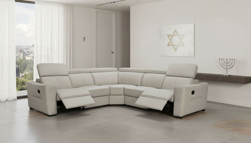 6021 - Sectional With Manual Recliners