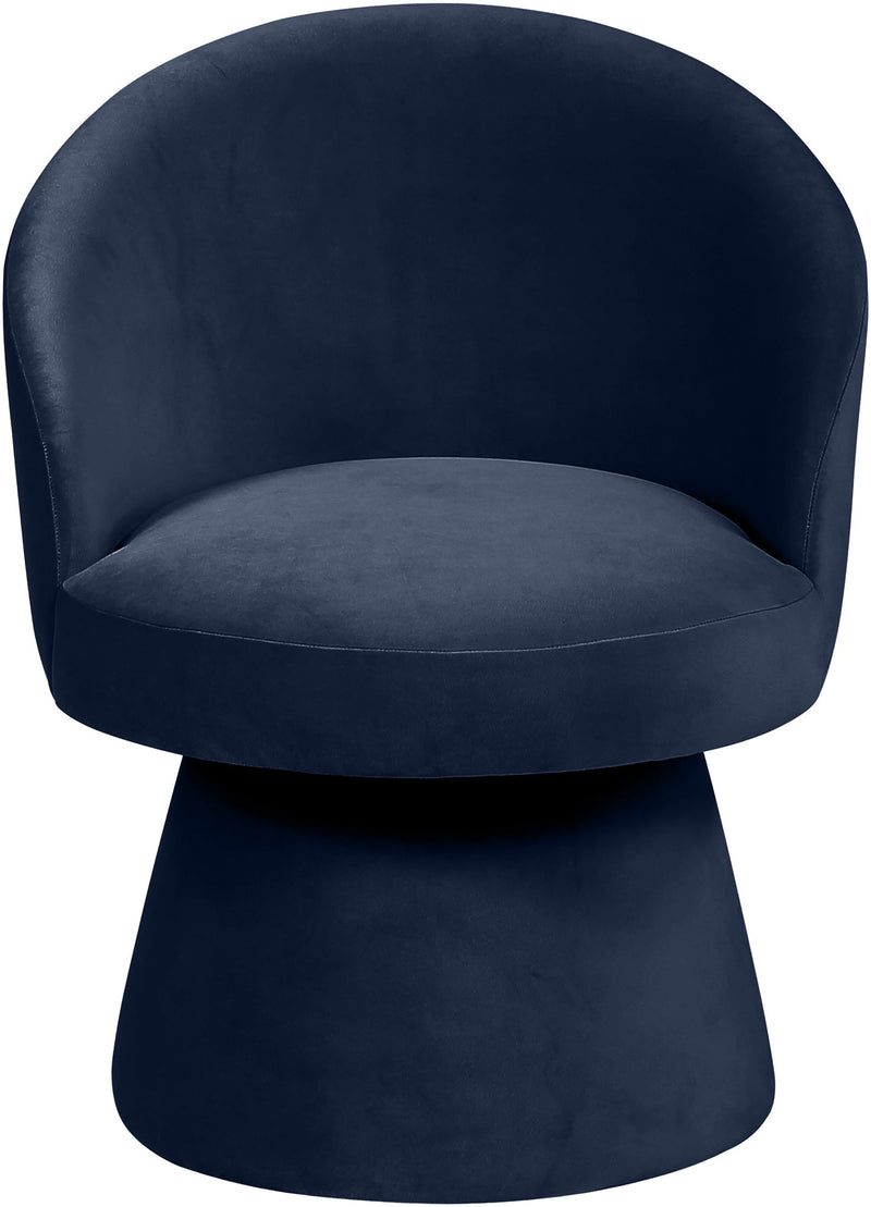 Selene - Upholstered Swivel Dining Chair