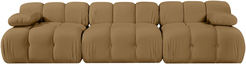 Orin - Velvet 3 Piece Modular Sofa