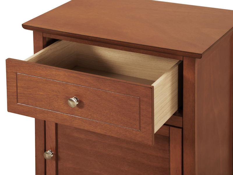 Glory Furniture - Izzy - Drawer And Door Nightstand