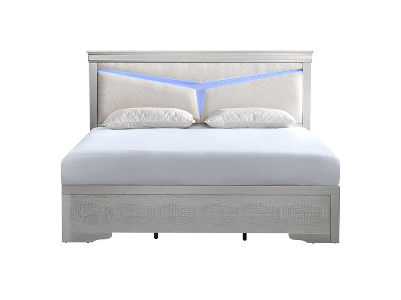 Glory Furniture - Lorana - Bed With LED Headboard