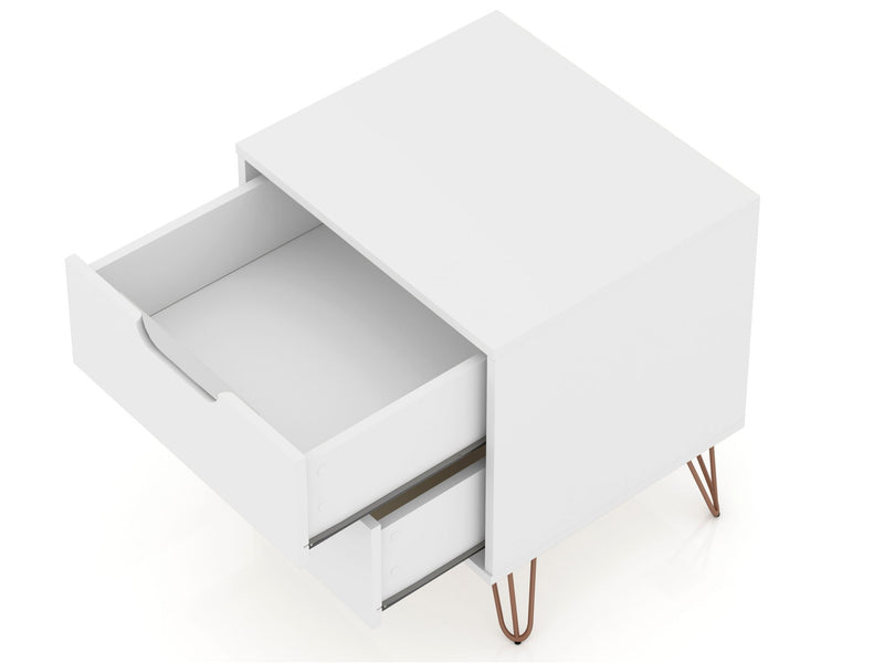 Manhattan Rockefeller - 2-Drawer Nightstand