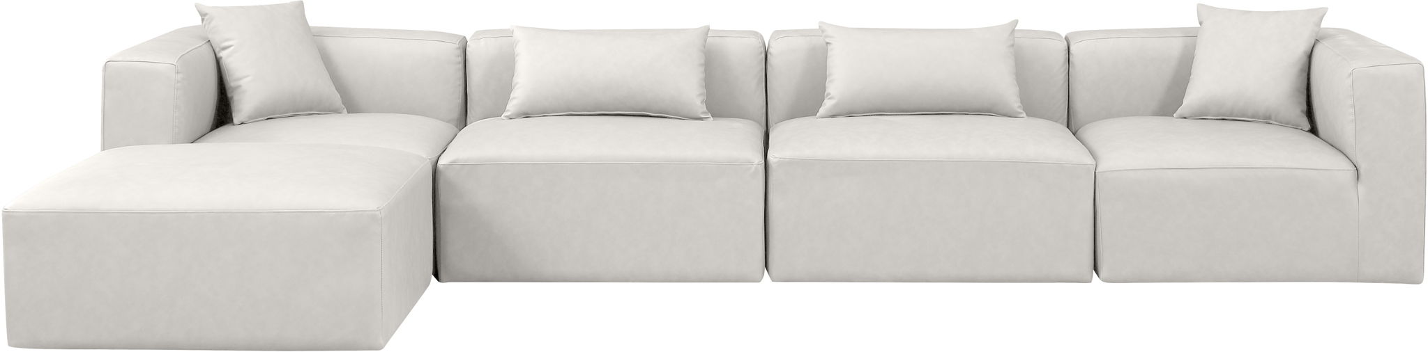 Cube - 5 Piece Modular Sectional With Chaise