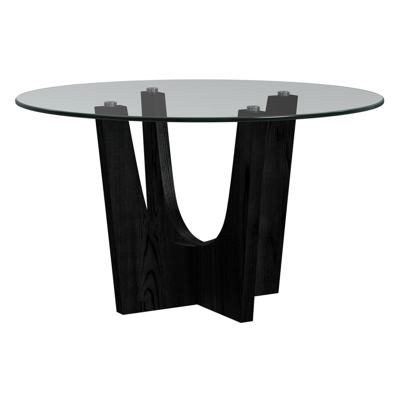 Oregon - Round Table With Glass Top