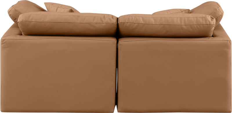 Indulge - Faux Leather 2 Seat Modular Sofa