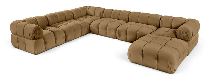 Orin - 7 Piece Modular Sectional (3 Modular Chairs, 3 Corner Chairs & Ottoman)