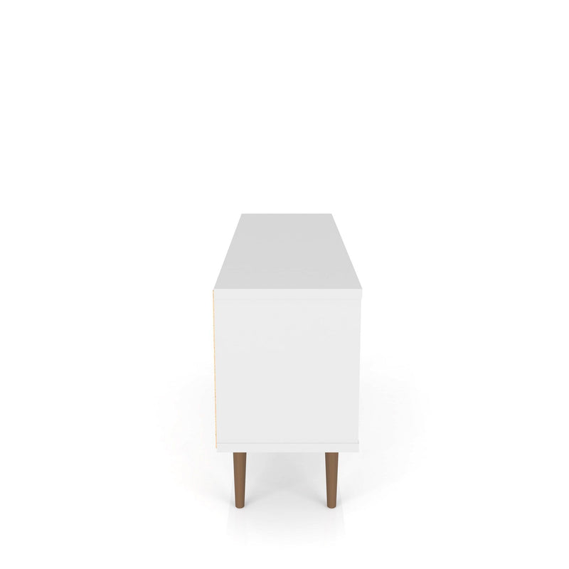 Manhattan Liberty - 53" TV Stand With White Frame