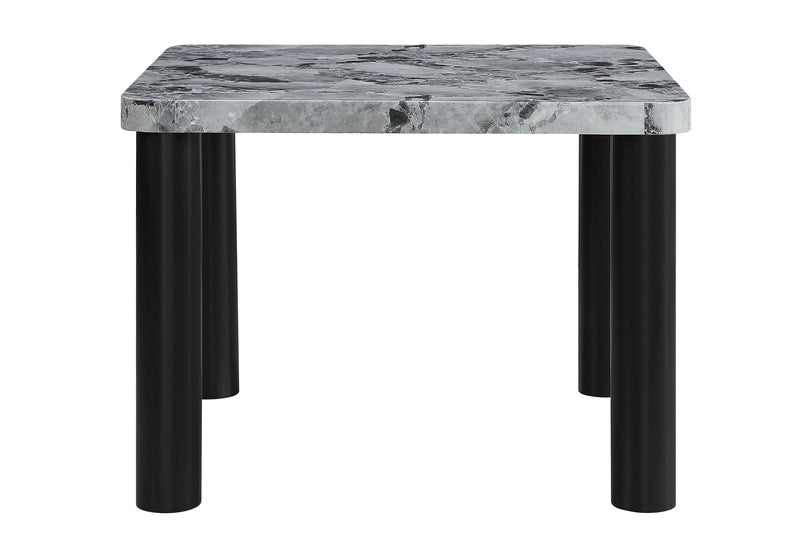 D5473 - 9 Piece Dining Room Set (Bar Table And 8 Bar Stools) - Black / Gray