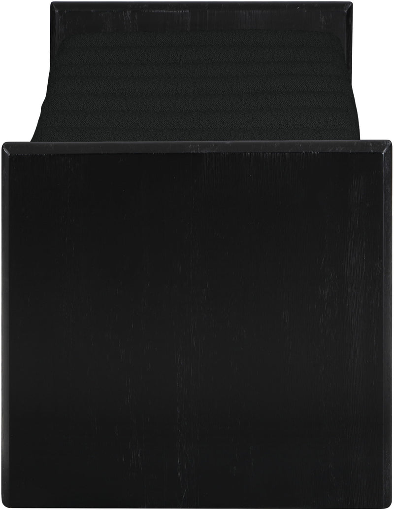 Waverly - Bench With Black Frame