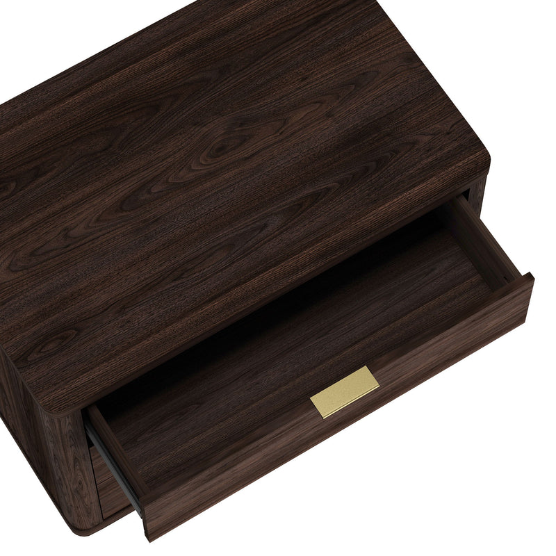 Manhattan Evelyn - 3-Drawer Wooden Nightstand