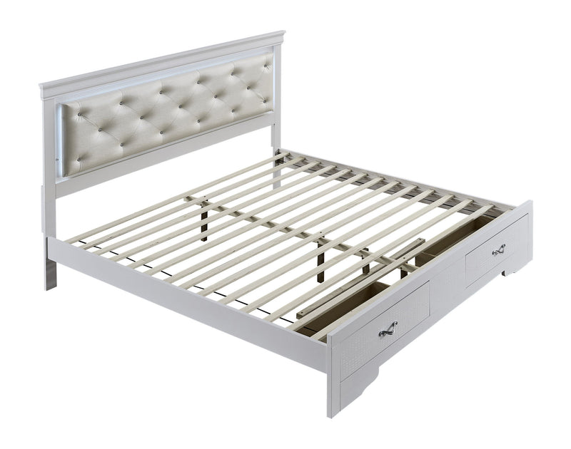Glory Furniture - Lorana - Storage Bed With LED