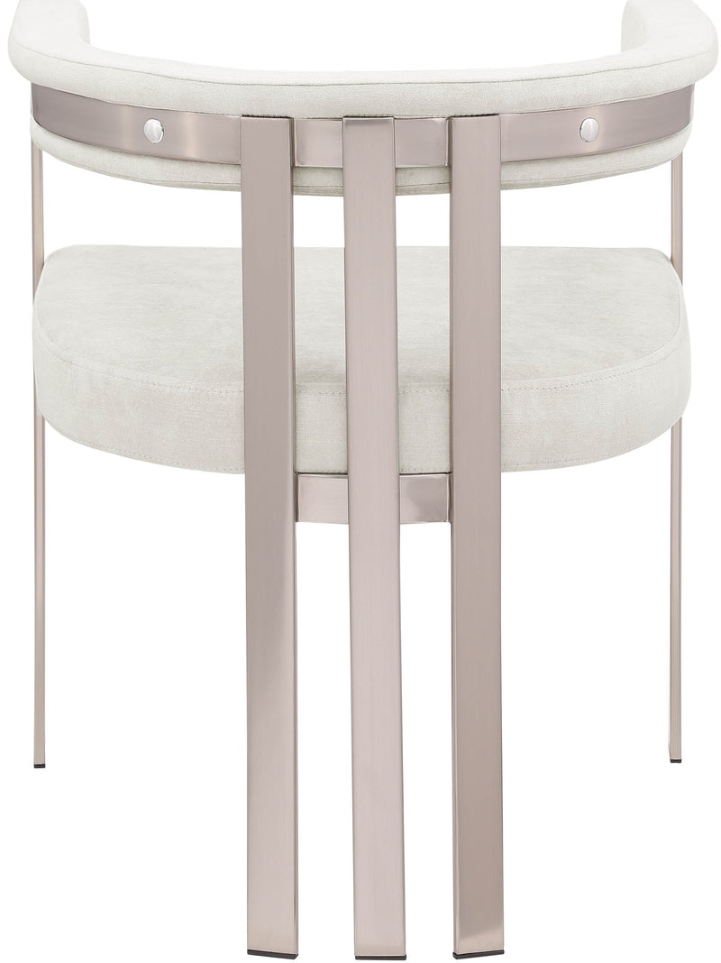 Marcello Stone Stone Velvet Upholstered Dining Chair