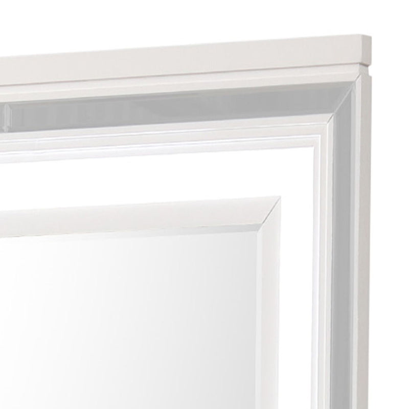 Genoa - Mirror - Sparkling White